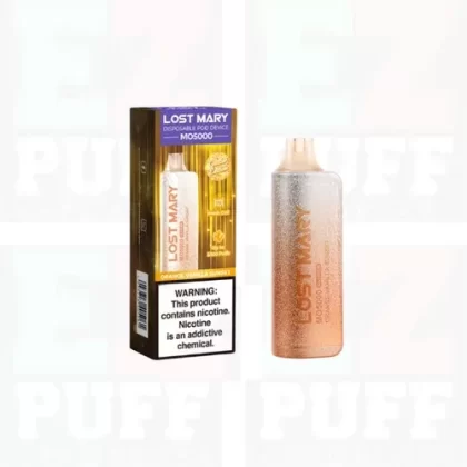 Orange Vanilla Sunset Lost Mary MO5000 – Glitter Edition