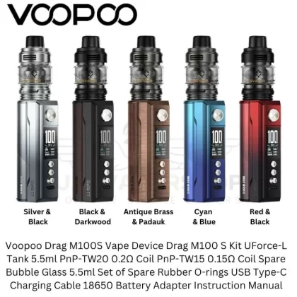 Voopoo Drag M100s Vape Kit - Eliquidsupply