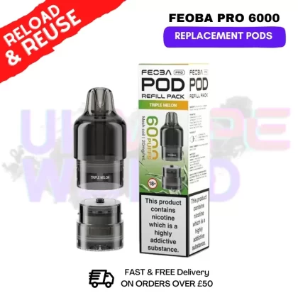 Triple Melon FEOBA Pro 6000 Replacement Pods