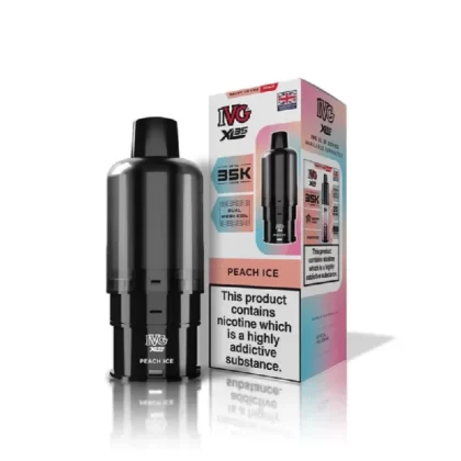 IVG XL 35k Refill Pods Peach Ice - Nicotine Strength#20mg (427AB2)