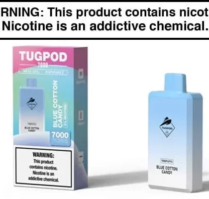 TUGPOD BOX DISPOSABLE VAPE – 7000 PUFFS - Vapejuice