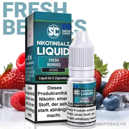 SC Salt Liquid – Berries Menthol - Vapebazar