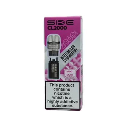 SKE CL2000 Prefilled Pods Watermelon Strawberry - Strength#20mg (46142D)