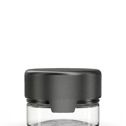 CHUBBY GORILLA | Child Resistant Clear Plastic Aviator Container w/ Black Cap | 30mL – 1oz – 500 Count