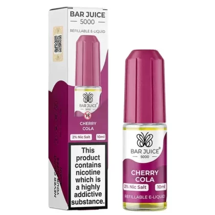 CHERRY COLA NICOTINE SALT E-LIQUID BY BAR JUICE 5000