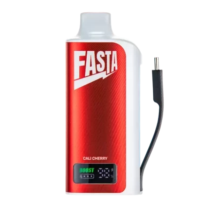 Cali Cherry Fasta Plugin 18000 - VAP; Vape Product; 5 Pack, Single