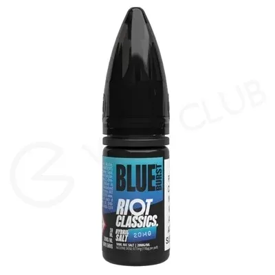 Blue Burst Hybrid Salt E-Liquid by Riot Squad