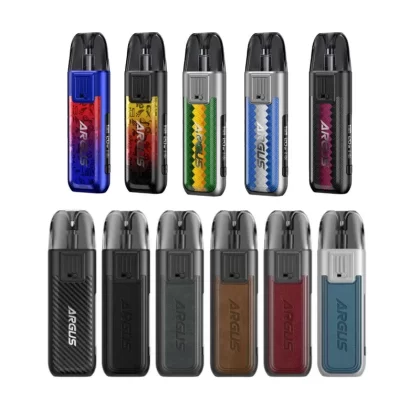VOOPOO ARGUS POD Kit - Color#Carbon Fiber>Black>Gray>Brown>Red>Sky Blue>Strength Purple>Speed Silver>Flame Red>Ambition Blue>Passion Green