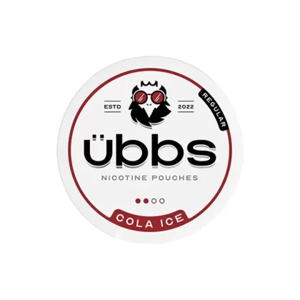 Übbs Cola Ice Nicotine Pouches - Strength#Strong 11mg>Regular 6mg