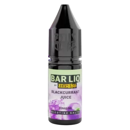 Zeus Juice Bar Liq Blackcurrant Juice Nic Salt - Strength#10mg>20mg