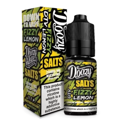 Fizzy Lemon Seriously Salty – Doozy Nic Salts e Liquid 10ml – TPD - Vapestorm Co