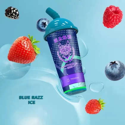 Snowwolf Ease 8000 - Blue Razz Ice / 5% - Skullvaping