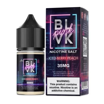 Strawberry Peach Ice by BLVK TFN Pink Salt 30mL - 35MG