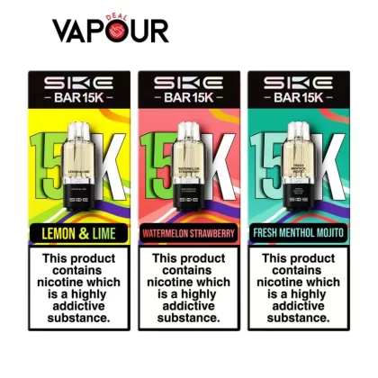 SKE Bar 15K Prefilled Pods - Cherry Ice - Vapourdeal Co