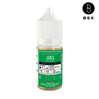 Glas BSX Salt Juicy Apple eJuice - Vape Product; Vape Product, Vape Product (1AA327) (1AA327)