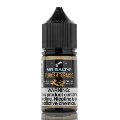 Turkish Tobacco – Mr. Salt-E E-Liquid – 30mL