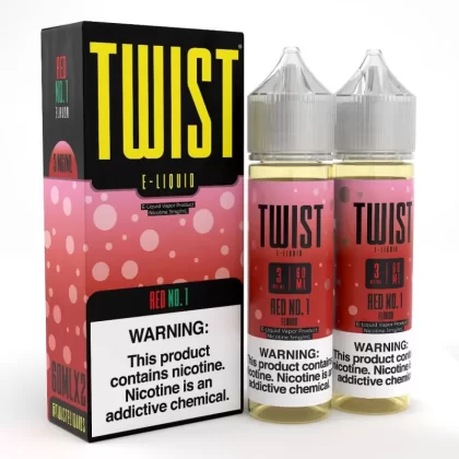 Twist e-Liquids Red No 1 eJuice - 120mL (2x60mL); Vape Product, Vape Product; Twist eLiquids