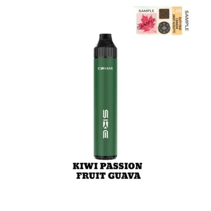 Icon Bar Kiwi Passionfruit Guava Disposable Vape (2000 Puffs)