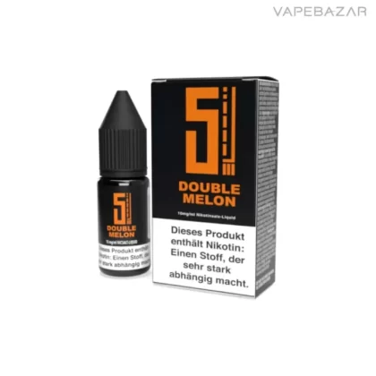 5EL Nikotinsalz Liquid – Double Melon - Vapebazar
