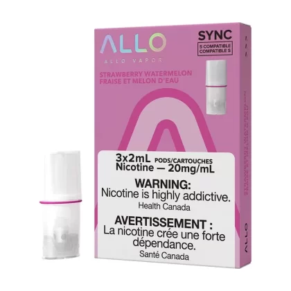 ALLO PODS – STRAWBERRY WATERMELON