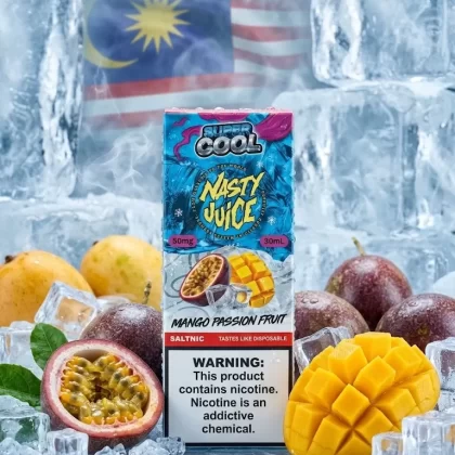NASTY SUPER COOL MANGO PASSIONFRUIT SALT ELIQUID