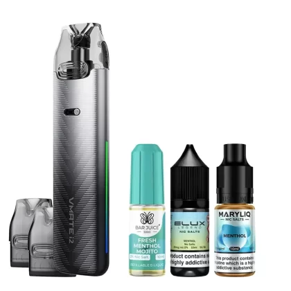 Voopoo VMATE i2 Menthol Bundle - Colour#Dawn Blue>Ruby Red>Forest Green>Neon>Matte Black>Rosy (2FD970) (2FD970)