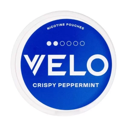Crispy Peppermint Nicotine Pouches by VELO