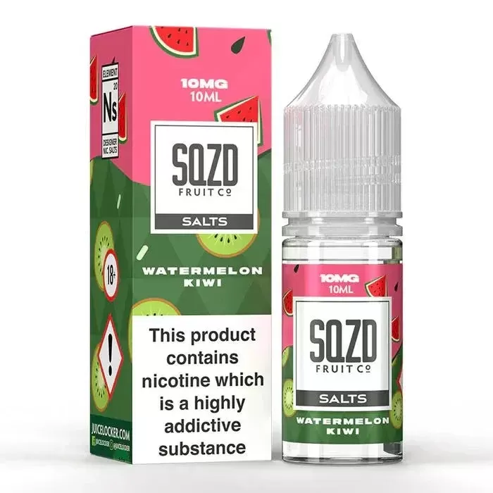 SQZD Watermelon Kiwi Nic Salts