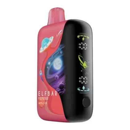 Elf Bar FS70K Disposable Vape Device - Apple Ice 20ml - 20mg/ml
