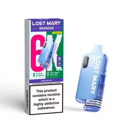 Lost Mary BM6000 Mad Blue Kit
