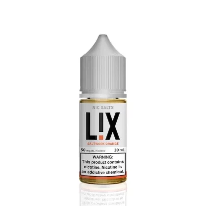 Saltwork Orange – LiX Nic Salts – 30mL