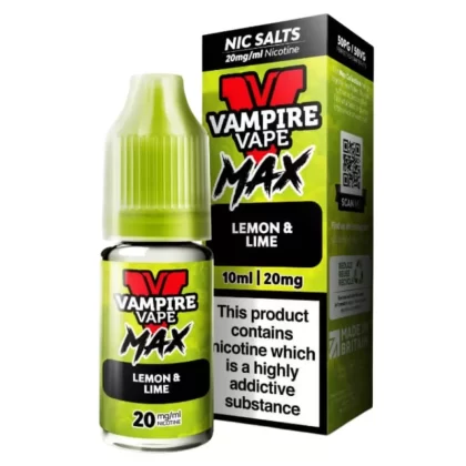 Lemon Lime VV Max Nic Salt E-Liquid by Vampire Vape (10ml) - 10mg