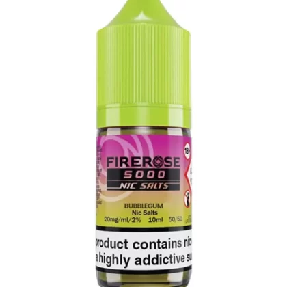 Bubblegum Elux Firerose 5000 Nic Salt E-Liquid