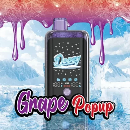 DOOZY ICE CUBE 40K Disposable Vape – Grape Popup
