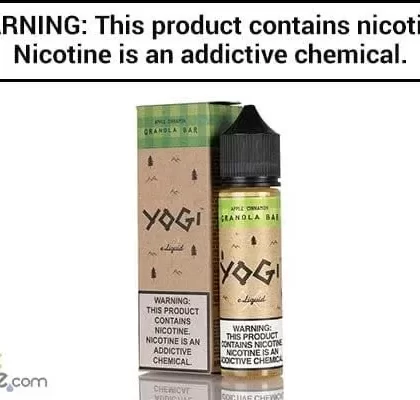 APPLE CINNAMON GRANOLA BY YOGI E LIQUID 60ML - Vapejuice