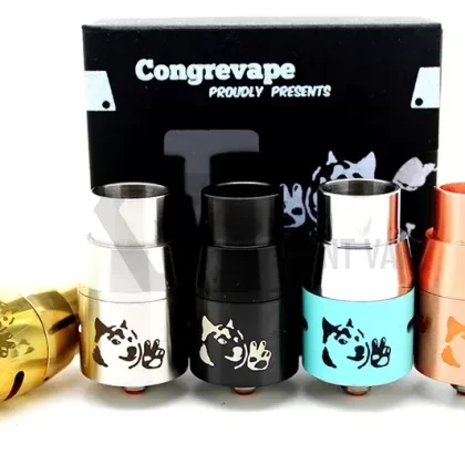Doge V2 RDA Rebuilable Atomizer by Congrevape (Discontinued)