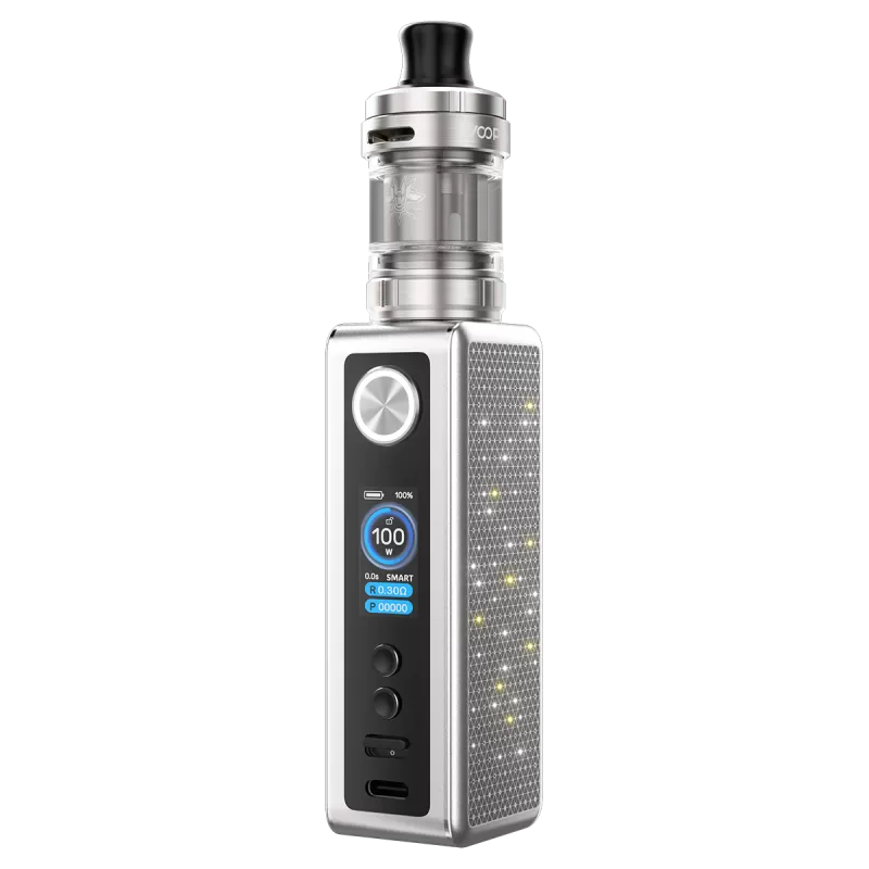 VooPoo Vinci Spark 100 Vape Kit - Silver - Ecigwizard