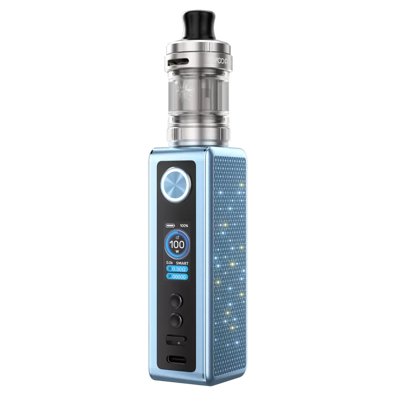 VooPoo Vinci Spark 100 Vape Kit - Silver - Ecigwizard - Image 2