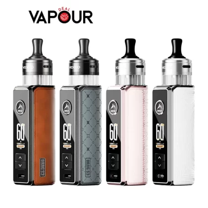VooPoo Drag S3 Vape Kit - White - Vapourdeal Co