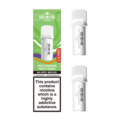Kiwi Passion Fruit Guava SKE 600 Pro Pods - Ecigwizard