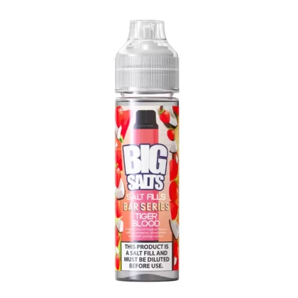 Big Salts Tiger Blood – 60ml Salt Fills E Liquid - Vapourdays Co