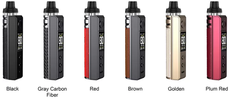 VOOPOO Drag H80S Pod Kit - Black - Vapormo - Image 2