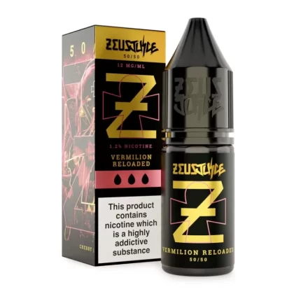 Vermilion Reloaded E-Liquid 50/50 Series by Zeus Juice (10ml) - 12mg