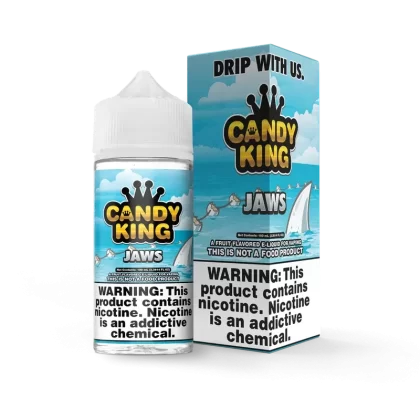 Candy King Vape Juice | 100ml | Jaws - Nicotine#0mg>3mg>6mg