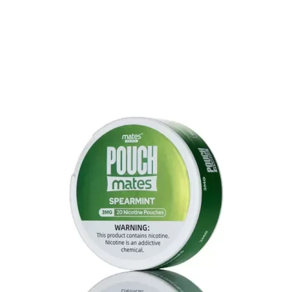 Pouch Mates Spearmint Nicotine Pouches - Vape Product, Vape Product (58B696)