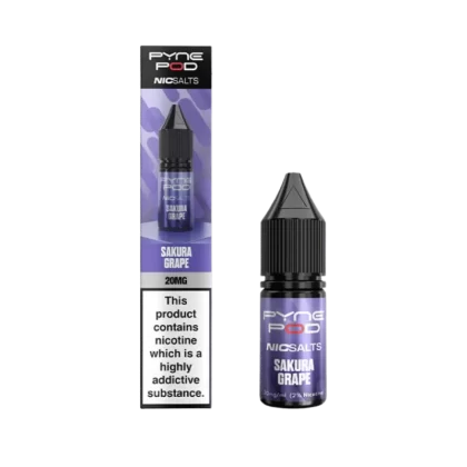 Pyne Pod Nic Salt Sakura Grape E-Liquid - 20mg