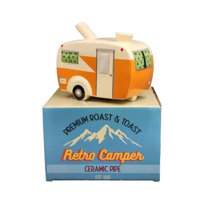 Happy Camper Pipe – 6in - Ejuicewarehouse