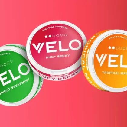 Original VELO Nicotine Pouches in UAE - Artic Grapefruit 10mg, Blue Raspberry 10mg