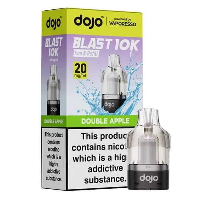 Dojo Double Apple Blast 10k Prefilled Pods