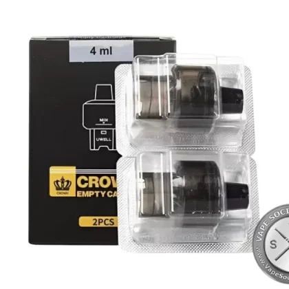 Uwell Crown M Replacement Pods - Vapesocietysupplies